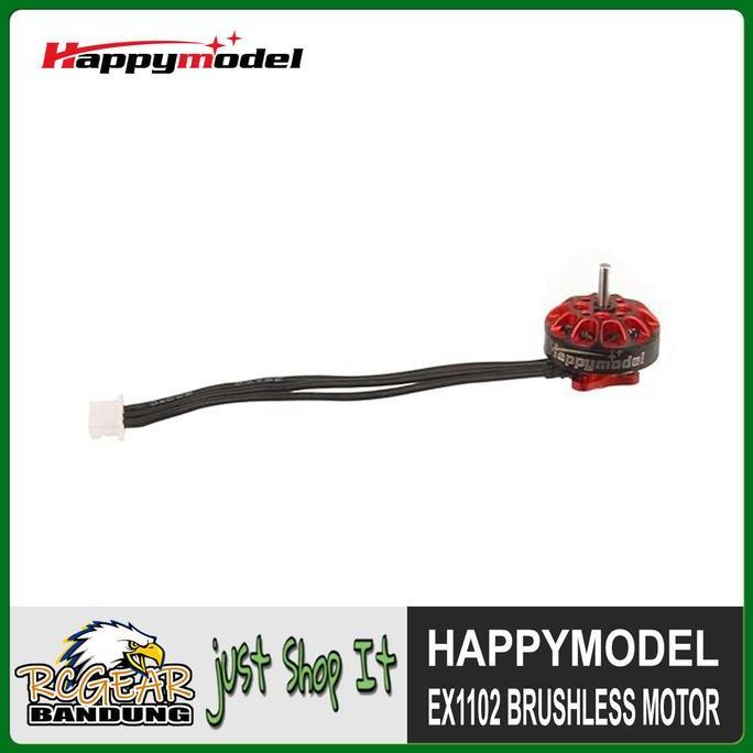 BEBAS ONGKIR - Happymodel EX1102 1102 Brushless Motor 2S 3S 1mm Shaft for Drone