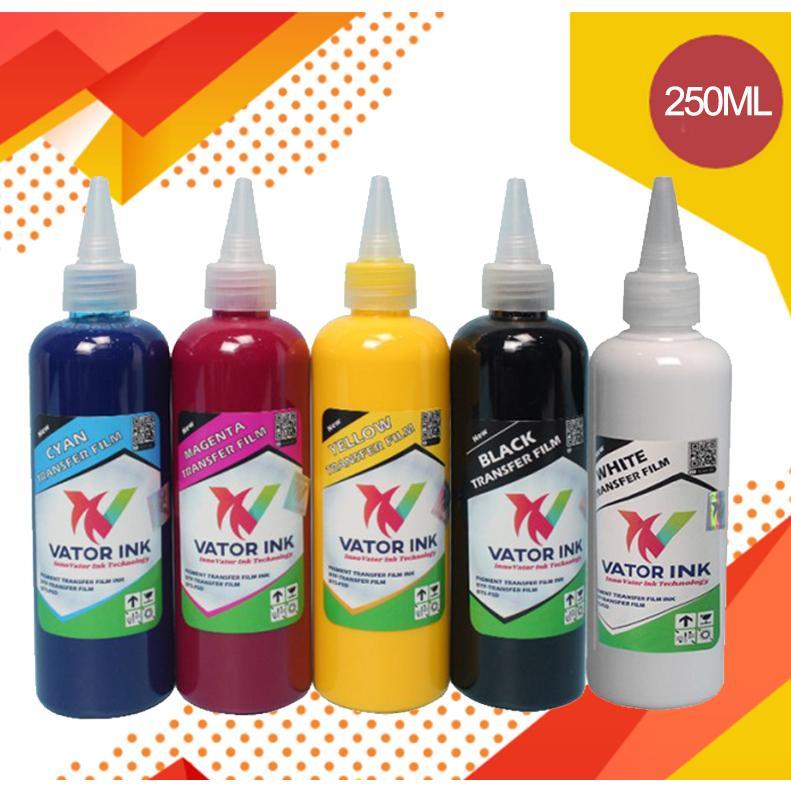 Tinta DTF Vator 250ML / Vator Tinta DTF CMYK WHITE 250 ML terlaris