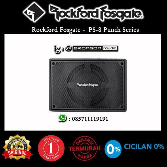 SUBWOOFER AKTIF ROCKFORD FOSGATE PS-8