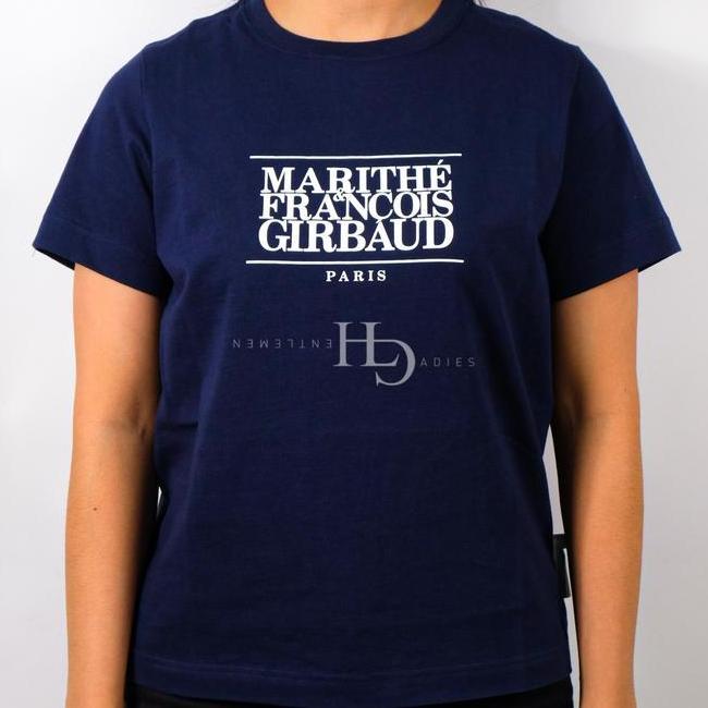 Marithe Francois Girbaud Marithe Francois Girbaud Women Navy Classic Logo Tee