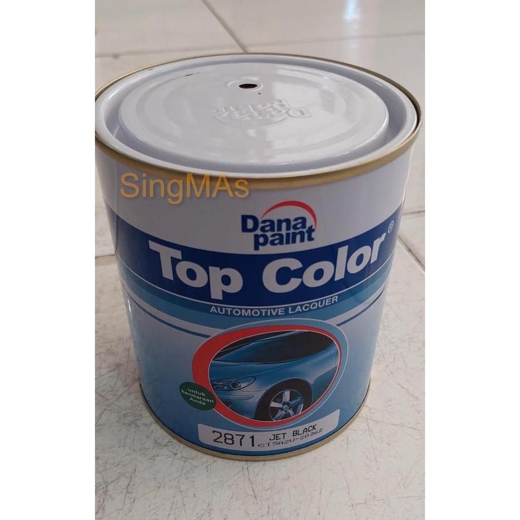 HARGA DISC - Cat Mobil Pagar Duco TOP COLOR 222-2871 JET BLACK 1Kg DANA PAINT Hitam