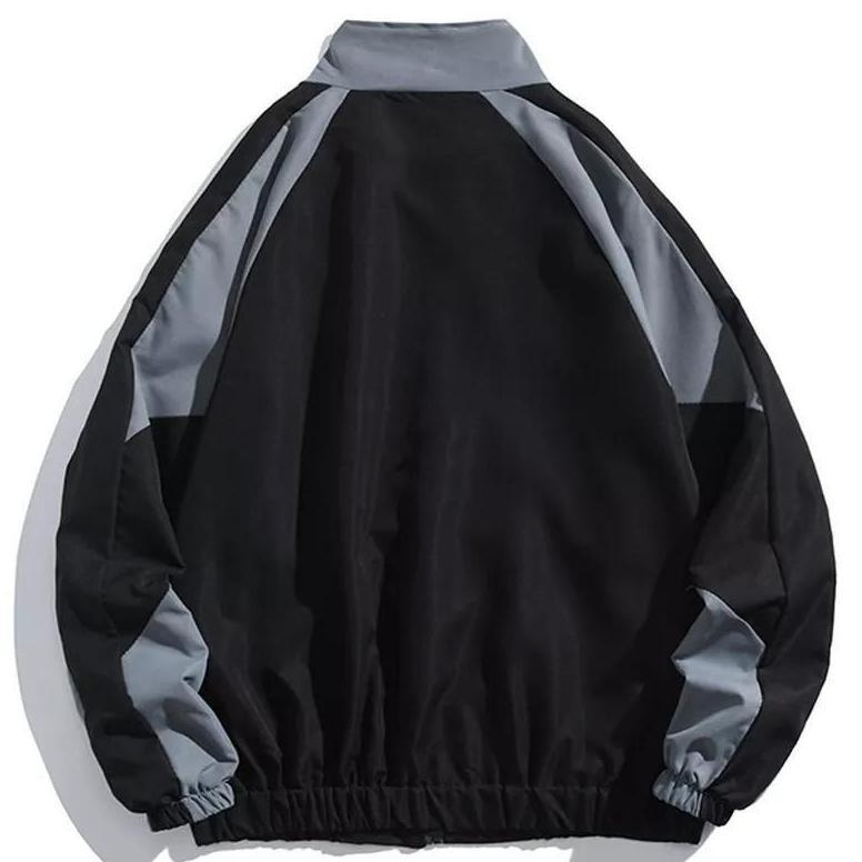 ORIGINAL VARSITY JACKET VINTAGE SOFT PARASUT WATERPROOF MANTEL PRIA WANITA M L XL XXL