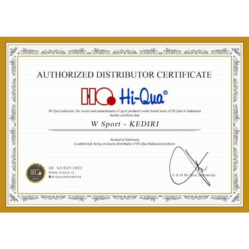 Raket Badminton Hq Hiqua Lite Original