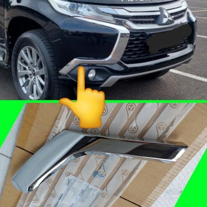 Garnish Bawah Bemper Depan Pajero Sport