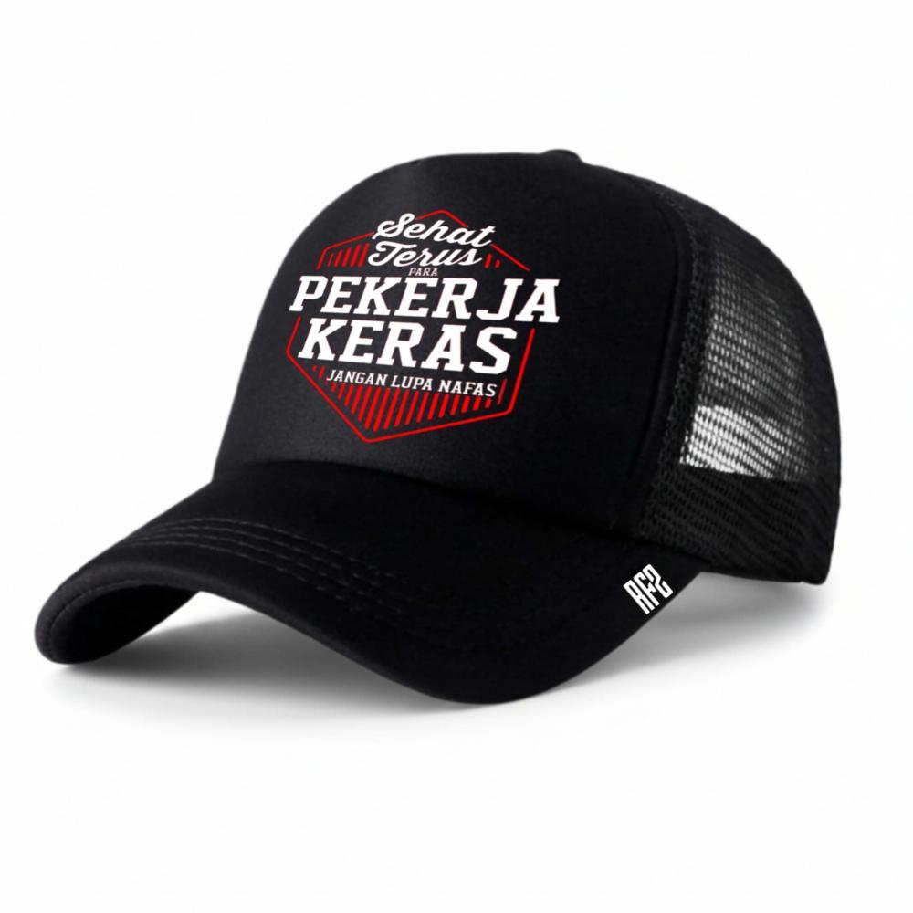 original topi pria dewasa, topi jaring pria, topi dewasa,topi motif kata kata