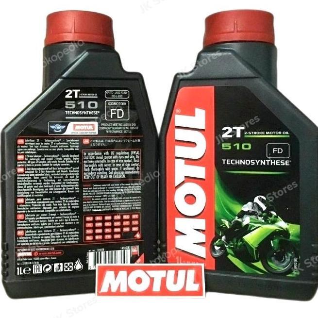 Oli Samping Motul 510 2T Technosynthese 1L 100% Made in France
