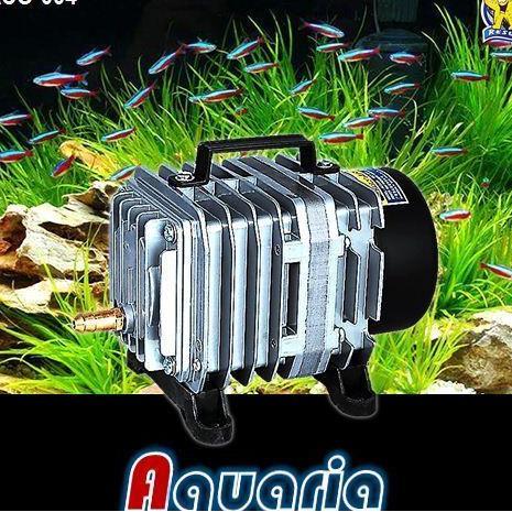 Resun Aco004 Pompa Udara Aerator Aquariumkolam Electromagnetic Air Compressor Aco004