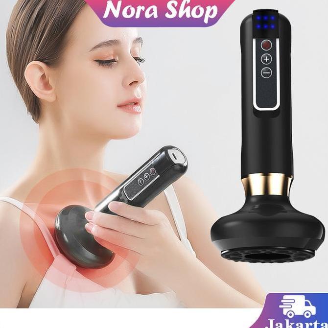 GUNEMANE Alat Pijat Bekam Elektrik Multifungsi Alat Bekam Kop Lengkap Alat Terapi Bekam