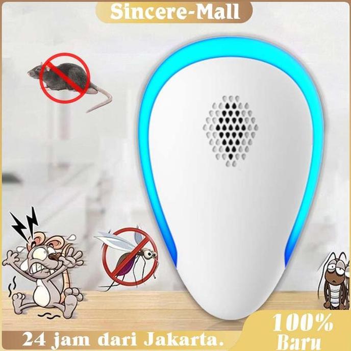 DZAPIRA Alat Pengusir Tikus Dan Serangga Serbaguna / Alat Pengusir Nyamuk / Alat Pengusir Kecoa Elek