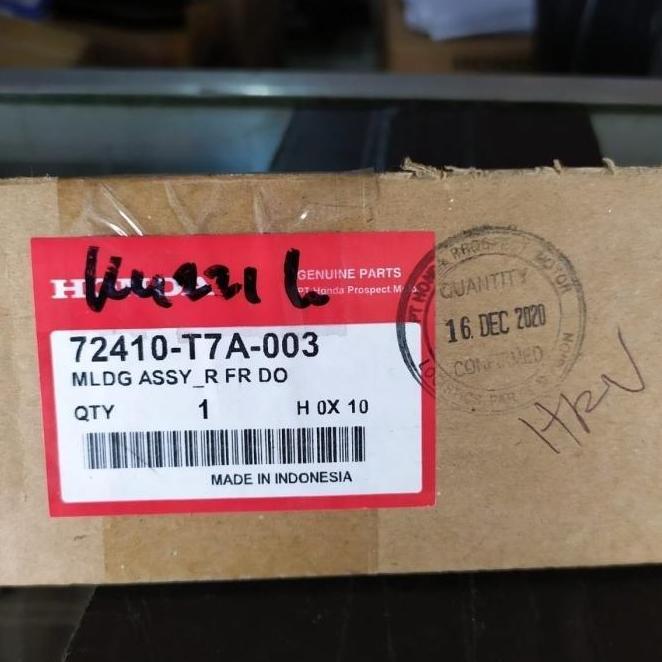 List Kaca Weather Kaca Strip Pelipit Jendela Luar Honda Hrv