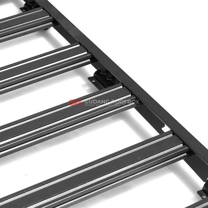 Platform Atap Roof Rack Rak Bagasi Atas Mobil Toyota Hilux Double Cabin Model Flat