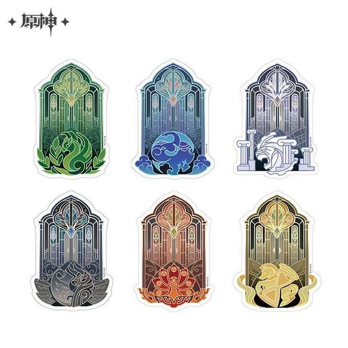 Sumeru Akademiya Series Bookmark Set 8cm - Genshin Impact