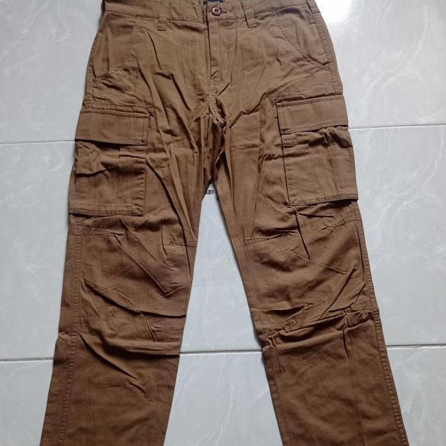 Celana Cargo Eiger Celana Cargo Eiger Brown 1989 Kanvas