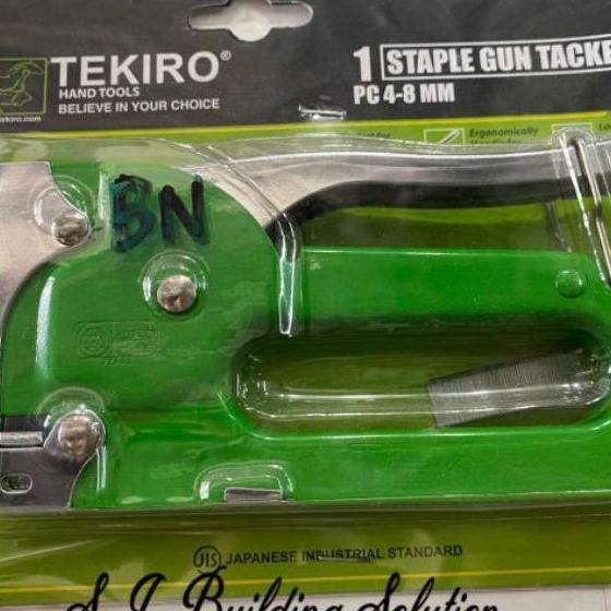 Staple Gun Tacker Staples Tembak Besi Stapler Hekter TEKIRO Bagus