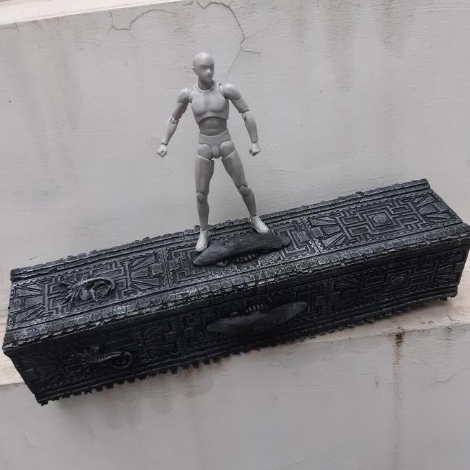 Diorama Alien Temple Pillar for Shf Figma Revoltech Mafex Mezco Neca