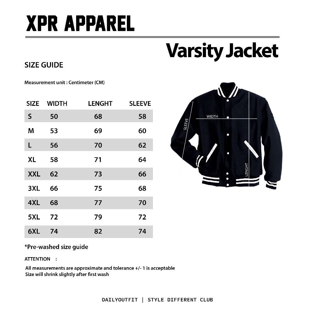 OFFICIAL JAKET VARSITY RRQ "THE LEGACY" TERBARU TAHUN 2024 JUMBO