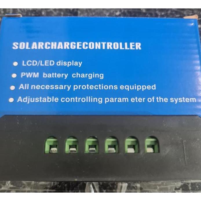 Solar Charge Controller 10A 20A 30A SCC Panel Surya PWM