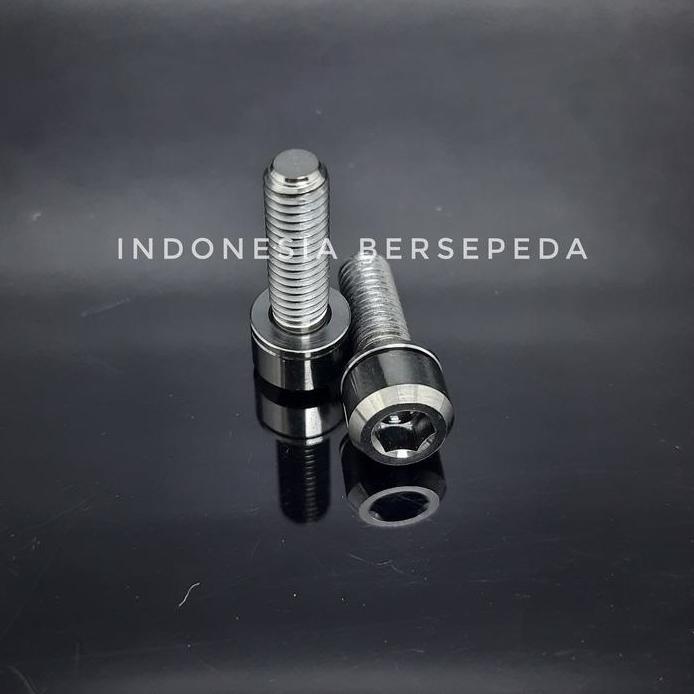 Titanium Bolt M6x20mm - Baut Titanium Sepeda