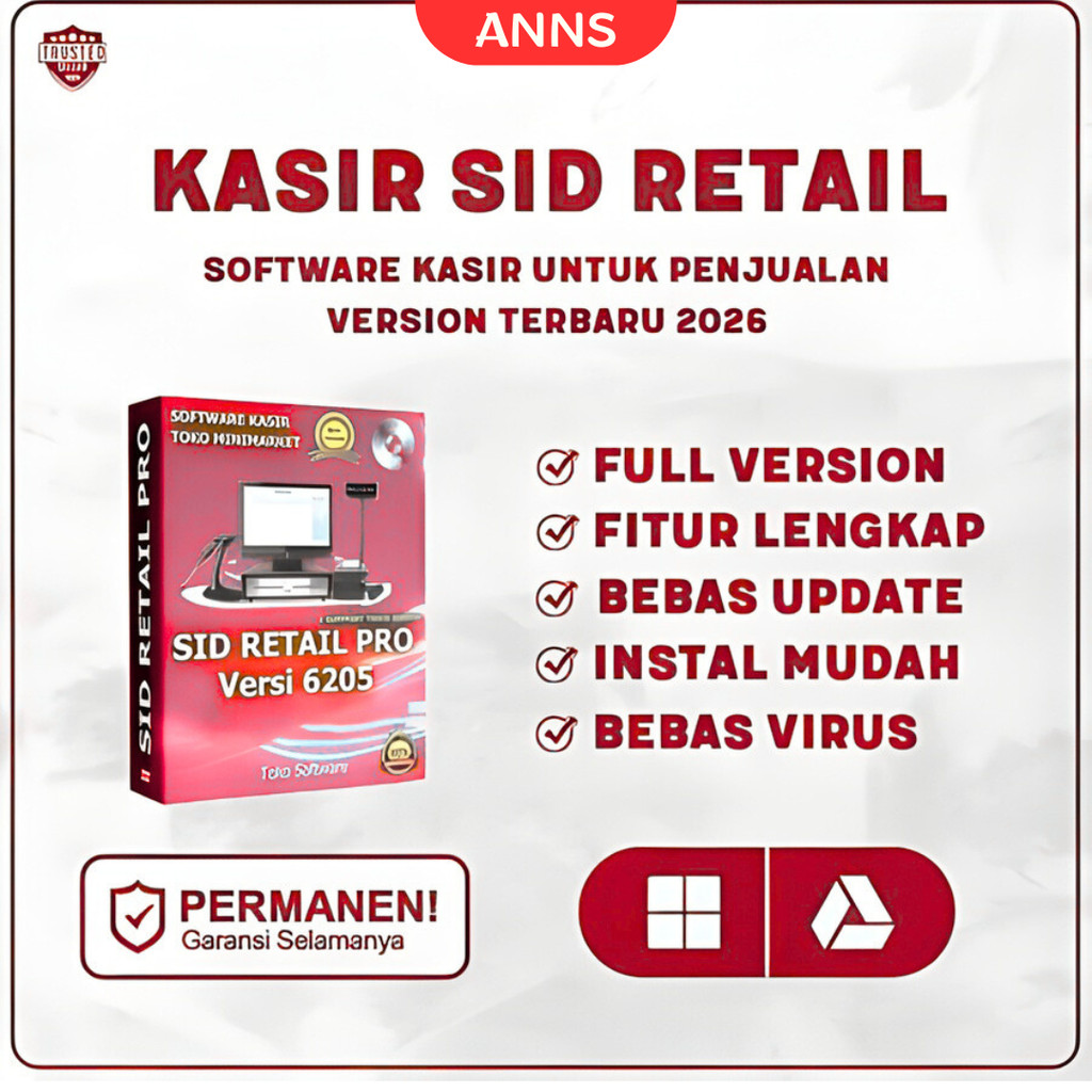 Aplikasi Kasir SID Retail Pro 2026 Full Version Original Lifetime + Panduan Instalasi (WIN)