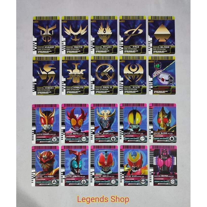 CSM Rider Card Complete Selection Modification Decadriver Decade Belt