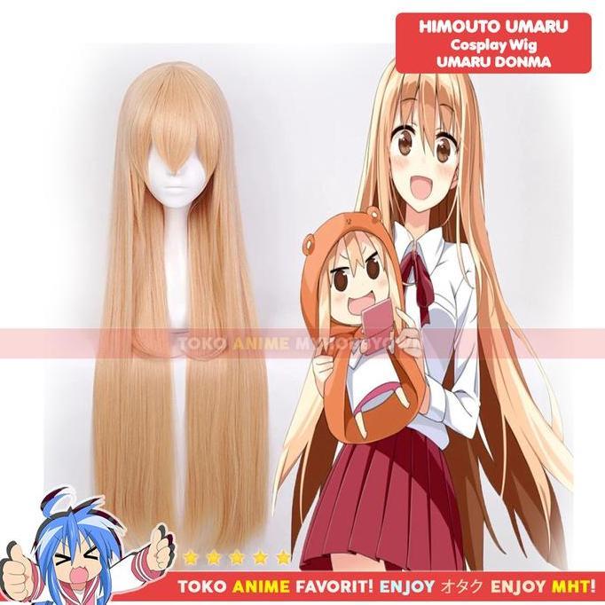 Wig Cosplay Anime Himouto Umaru-chan : Umaru Doma