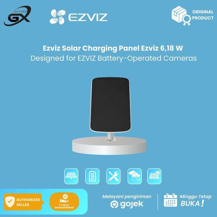 Solar Panel Ezviz Solar Charging Panel Ezviz 6,18 W
