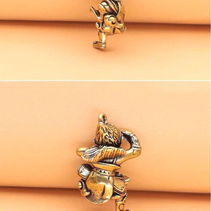 Figure Sun Go Kong Gold - Miniatur Figure Sun Go Kong Gold / Mainan Mini Figur Aksesoris Makro Fotog