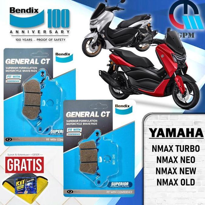 Bendix Paket Yamaha NMAX Sepasang Depan Belakang