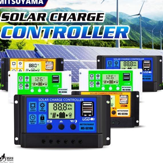 Mitsuyama Solar charger controller SCC 10A - 60A