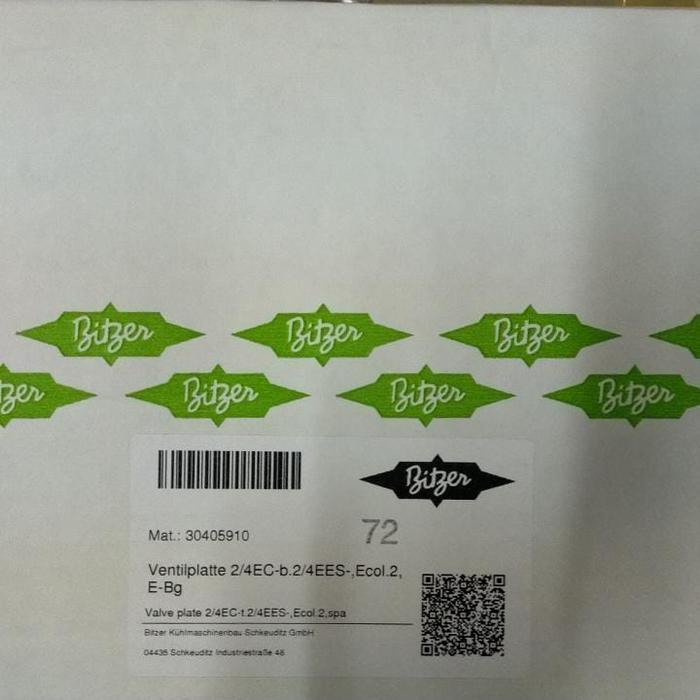 valve plate bitzer 2EC / 4EC atau 2EES / 4EES