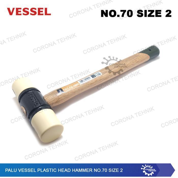 Palu Vessel Plastic Head Hammer No.70 Size 2