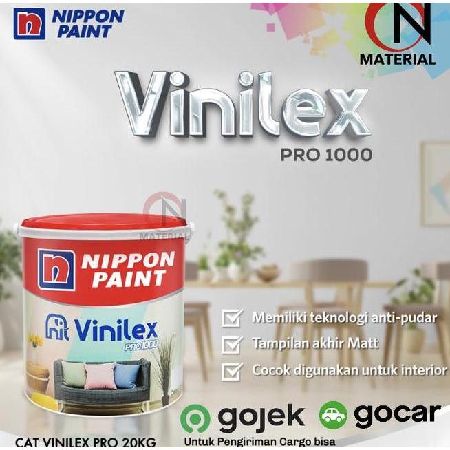 Cat Vinilex Pro 1 225 Kg 9102 White Putih