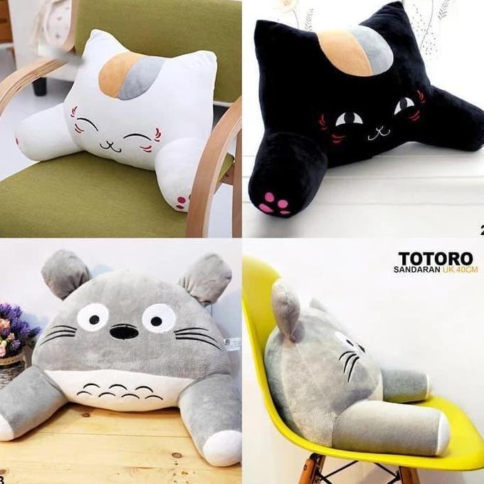 Bantal Sandaran Kursi / Bantal sandaran pungg / Kursi kantor / Jok Mobil / Bantal Penyangga Badan Be
