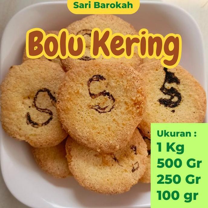 Bolu S Jadul Kue Kering Snack Kiloan Renyah (1Kg / 500gr / 250gr / 100gr) EBS