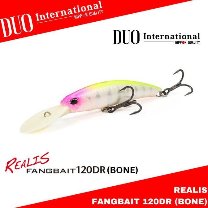 Duo Realis Fangbait 120DR Bone Floating Lure 26.7g 120mm