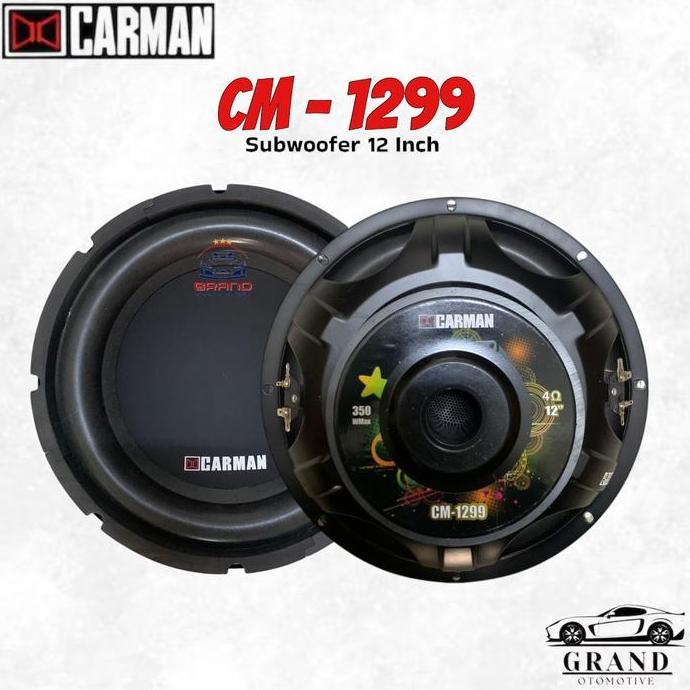 Subwoofer Carman Cm 1299 Double Magnet 2 Coil