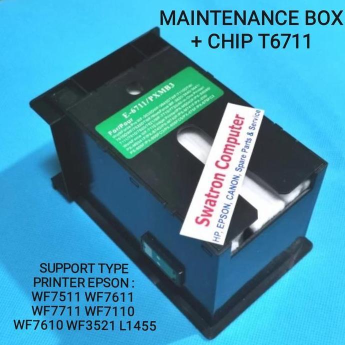 MAINTENANCE BOX T6711 WF-7511 WF-7611 WF-7711 WF-7110 WF-7610 WF-3521