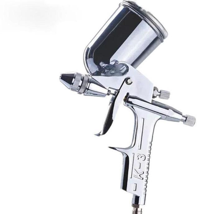 SOJEHBOW TORA Spraygun K3 (Polishing) & F75 Alat Semprot Cat Tabung Atas 400ml, Spet Cat Angin untuk