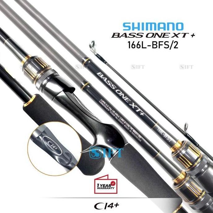 TERMURAH - Joran BC SHIMANO BASS ONE XT+ | CI4+ | Bait Casting BassOne [23]