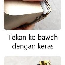 Alat Cukur Rambut Elektrik Hair Clipper Alat Potong Rambut Cliper Rambut Cordless Professional Pemot