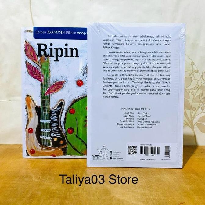 Ready Buku Cerpen Pilihan Kompas 2005-2006 Ripin