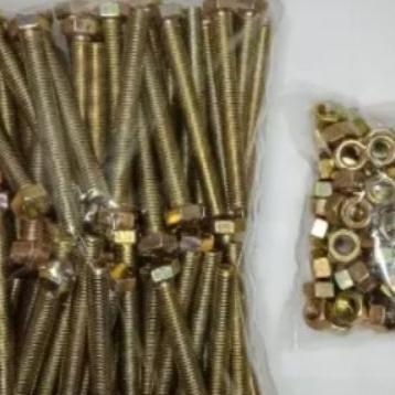 Baut Mur M8X70Mm/7Cm(25Pcs) Kunci 12