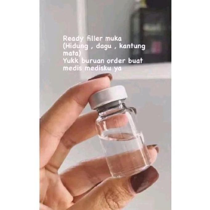 READY Vial f || filler wajah khusus dagu hidung dan lainnya original LANGSUNG KIRIM