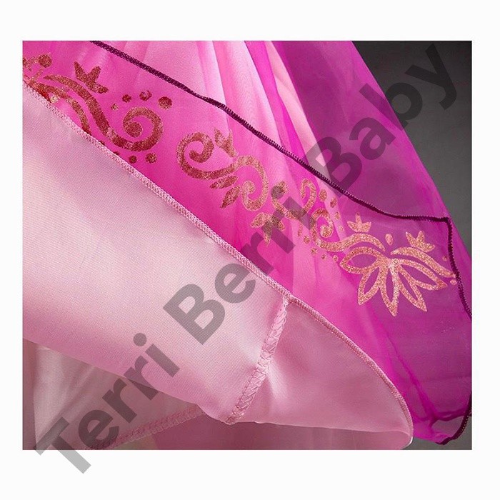 Baju Kostum Cosplay Dress Princess Dres Princes Rapunzel Prinses Rapunsel Costume / Costum / Custom 