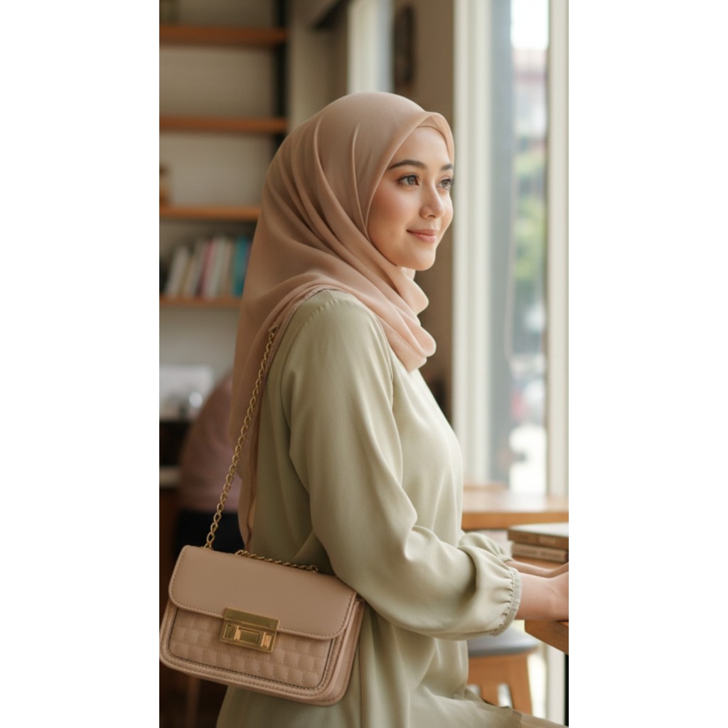 Tas Wanita Slingbag Ivana - Tas Wanita Slingbag Korea - Tas Wanita Slemoang Rantai