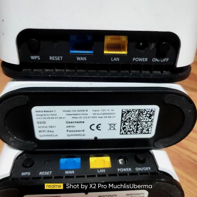 Ready  Nokia Beacon 1 Smart Wi-Fi Mesh Dual-Band router Extender HA-020W-B