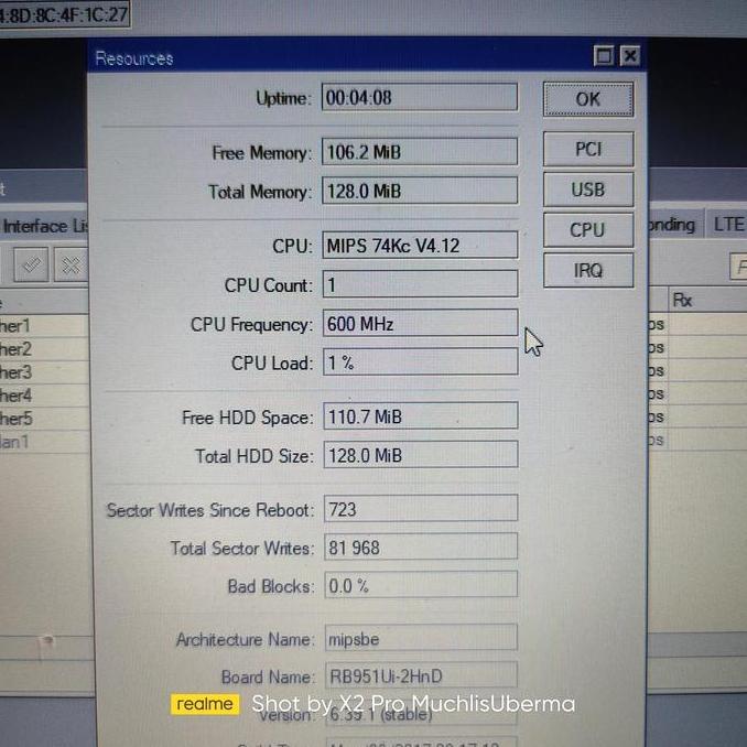 Ready  router mikrotik rb951ui 2hnd wireless normal bekas