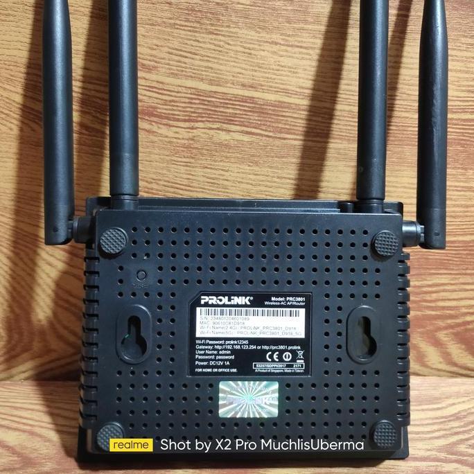 Ready  Prolink PRC3801 AC1200 Wireless-AC AP/Router-USB-Gigabit port-WAN