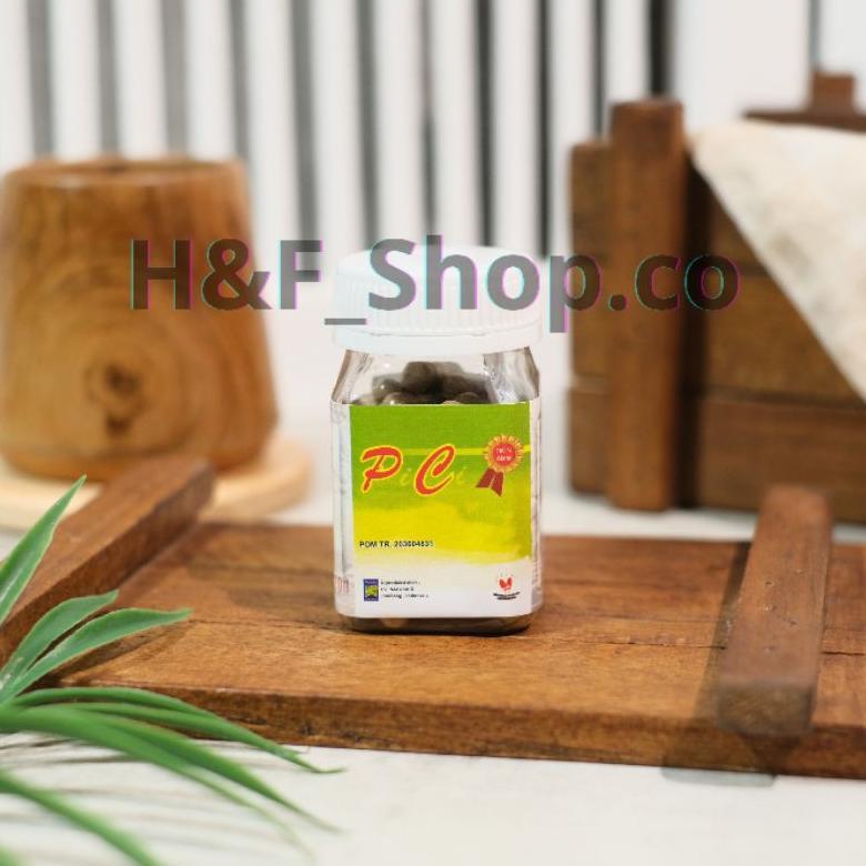 PiCi PC Power Cleanser KECIL Vitalitas Tubuh Detox Naturaid 50 Kapsul terlaris