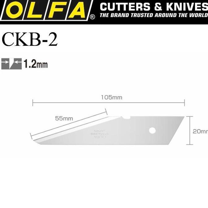 Spare Blade Craft knife CKB-2 Olfa For Cutter CK-2 Olfa